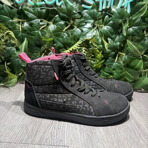 BILT Dexter 2 Women’s Cheetah Print Motercycle Riding Boot Sneakers Size 8